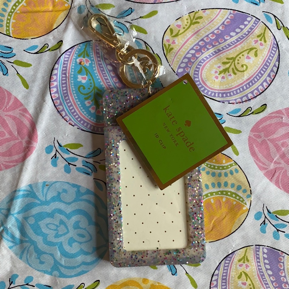 NWT Kate Spade Jelly ID Clip
